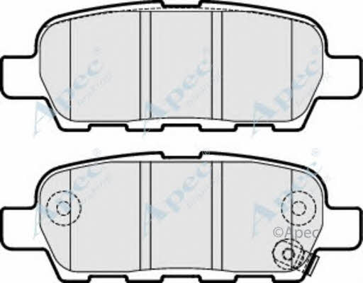 APEC braking PAD1826 Гальмівні колодки, комплект PAD1826: Купити у Польщі - Добра ціна на 2407.PL!