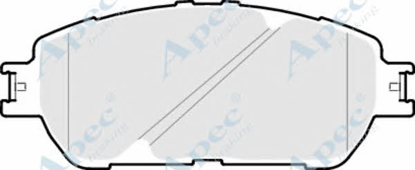 APEC braking PAD1852 Гальмівні колодки, комплект PAD1852: Приваблива ціна - Купити у Польщі на 2407.PL!