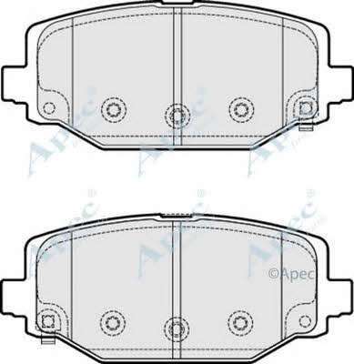 APEC braking PAD1879 Scheibenbremsbeläge, Set PAD1879: Kaufen Sie zu einem guten Preis in Polen bei 2407.PL!