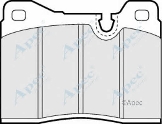 APEC braking PAD303 Klocki hamulcowe, zestaw PAD303: Dobra cena w Polsce na 2407.PL - Kup Teraz!