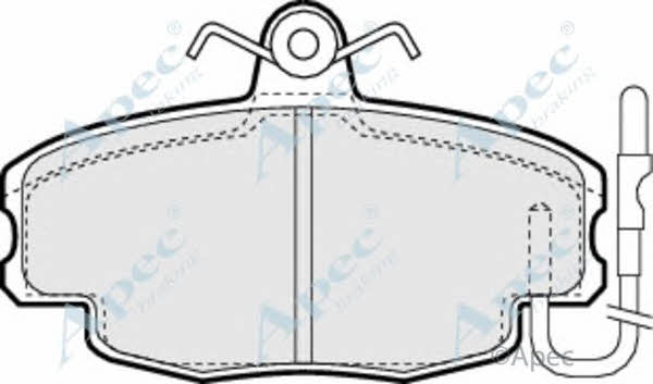 APEC braking PAD391 Klocki hamulcowe, zestaw PAD391: Dobra cena w Polsce na 2407.PL - Kup Teraz!