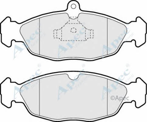 APEC braking PAD730 Тормозные колодки дисковые, комплект PAD730: Отличная цена - Купить в Польше на 2407.PL!