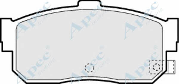 APEC braking PAD784 Тормозные колодки дисковые, комплект PAD784: Отличная цена - Купить в Польше на 2407.PL!
