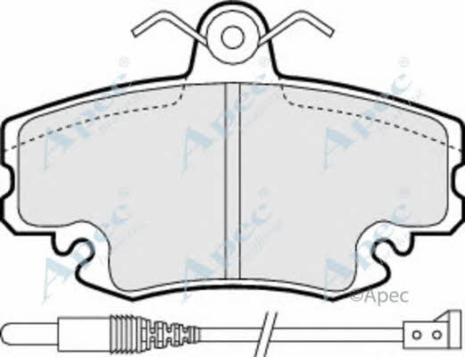 APEC braking PAD810 Klocki hamulcowe, zestaw PAD810: Dobra cena w Polsce na 2407.PL - Kup Teraz!