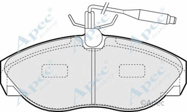 APEC braking PAD867 Klocki hamulcowe, zestaw PAD867: Dobra cena w Polsce na 2407.PL - Kup Teraz!