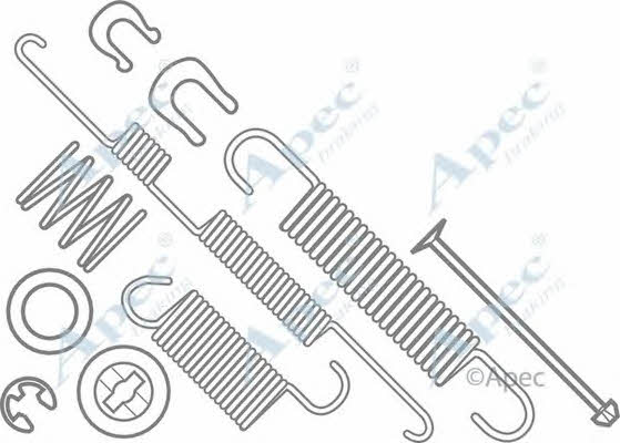 APEC braking KIT954 Mounting kit brake pads KIT954: Buy near me in Poland at 2407.PL - Good price!