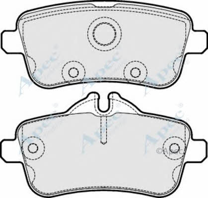 APEC braking PAD1894 Тормозные колодки дисковые, комплект PAD1894: Отличная цена - Купить в Польше на 2407.PL!