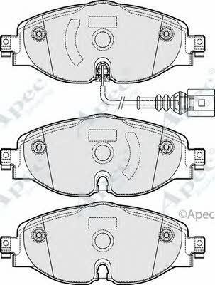 APEC braking PAD1902 Brake Pad Set, disc brake PAD1902: Buy near me in Poland at 2407.PL - Good price!