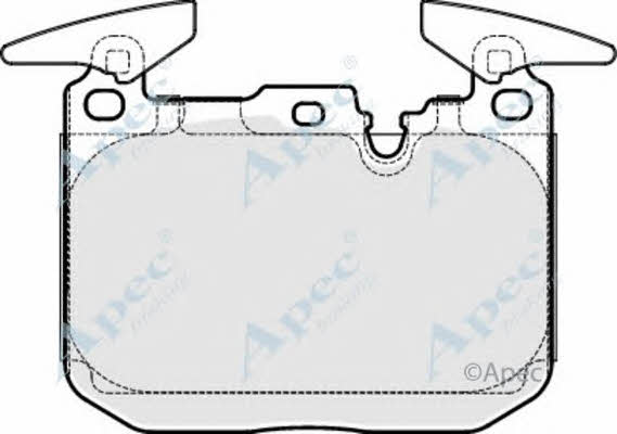 APEC braking PAD1907 Scheibenbremsbeläge, Set PAD1907: Kaufen Sie zu einem guten Preis in Polen bei 2407.PL!