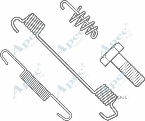 APEC braking KIT619 Комплект монтажный тормозных колодок KIT619: Отличная цена - Купить в Польше на 2407.PL!