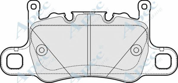 APEC braking PAD2022 Scheibenbremsbeläge, Set PAD2022: Kaufen Sie zu einem guten Preis in Polen bei 2407.PL!