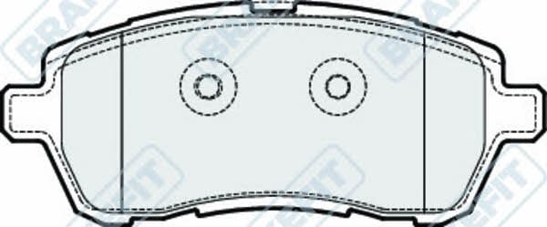 APEC braking PD3284 Тормозные колодки дисковые, комплект PD3284: Купить в Польше - Отличная цена на 2407.PL!