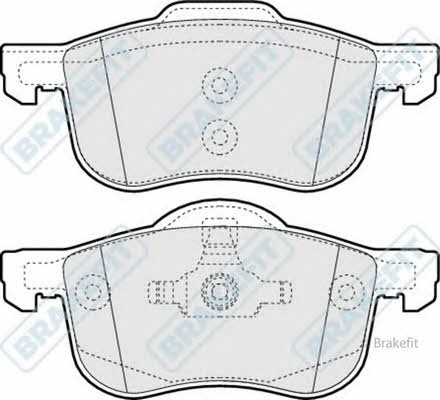 APEC braking PD3044 Brake Pad Set, disc brake PD3044: Buy near me in Poland at 2407.PL - Good price!