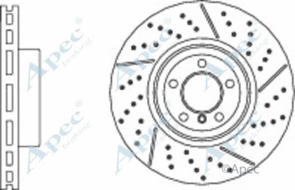 APEC braking DSK3106 Tarcza hamulcowa DSK3106: Dobra cena w Polsce na 2407.PL - Kup Teraz!