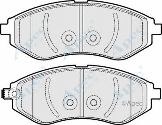 APEC braking PAD1984 Brake Pad Set, disc brake PAD1984: Buy near me in Poland at 2407.PL - Good price!