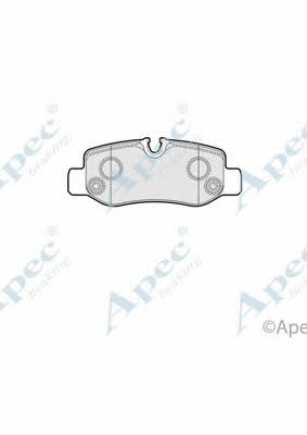 APEC braking PAD2052 Klocki hamulcowe, zestaw PAD2052: Dobra cena w Polsce na 2407.PL - Kup Teraz!