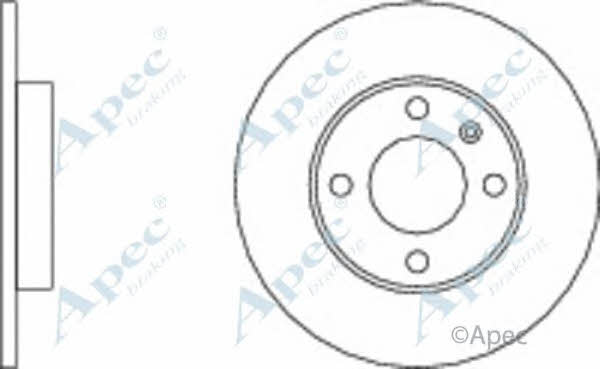 APEC braking DSK232 Tarcza hamulcowa DSK232: Dobra cena w Polsce na 2407.PL - Kup Teraz!