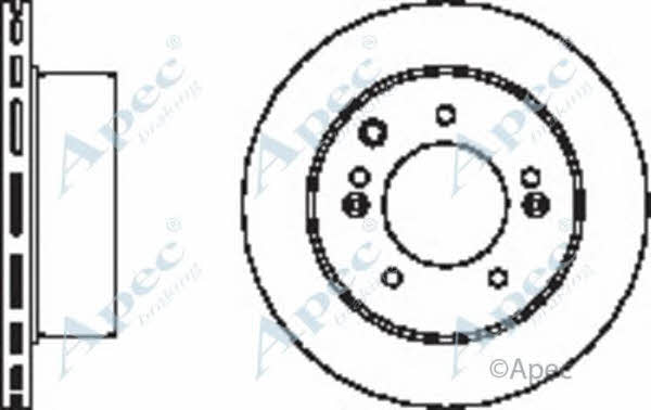 APEC braking DSK2420 Tarcza hamulcowa DSK2420: Dobra cena w Polsce na 2407.PL - Kup Teraz!