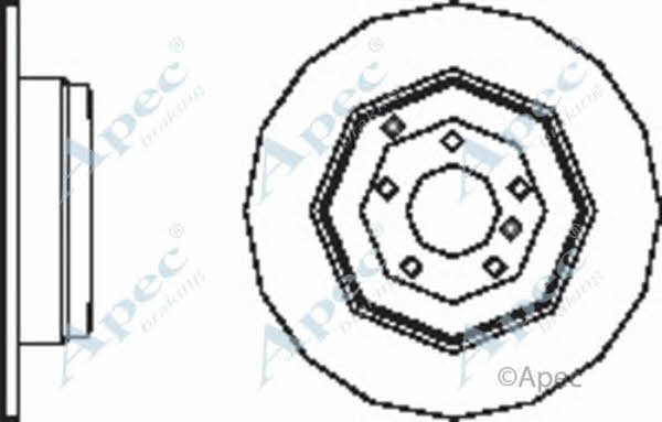 APEC braking DSK2529 Tarcza hamulcowa DSK2529: Dobra cena w Polsce na 2407.PL - Kup Teraz!