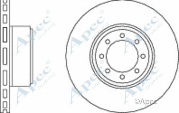 APEC braking DSK2535 Bremsscheibe DSK2535: Kaufen Sie zu einem guten Preis in Polen bei 2407.PL!