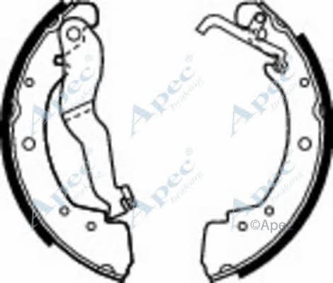 APEC braking SHU526 Колодки тормозные барабанные, комплект SHU526: Отличная цена - Купить в Польше на 2407.PL!