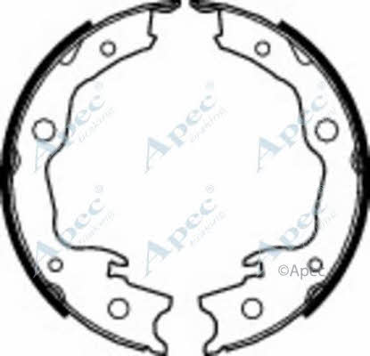 APEC braking SHU727 Parking brake shoes SHU727: Buy near me in Poland at 2407.PL - Good price!