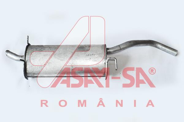 ASAM 28116 Глушитель основной 28116: Отличная цена - Купить в Польше на 2407.PL!