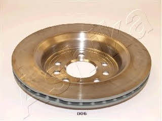 Ashika 61-00-006 Rear ventilated brake disc 6100006: Buy near me in Poland at 2407.PL - Good price!