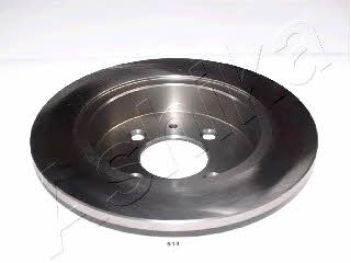 Ashika 61-05-514 Rear brake disc, non-ventilated 6105514: Buy near me in Poland at 2407.PL - Good price!