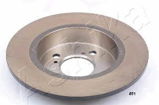Ashika 61-08-801 Rear brake disc, non-ventilated 6108801: Buy near me in Poland at 2407.PL - Good price!