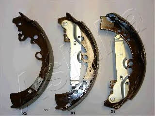 Ashika 55-02-217 Brake shoe set 5502217: Buy near me at 2407.PL in Poland at an Affordable price!