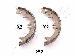 Ashika 55-02-252 Parking brake shoes 5502252: Buy near me in Poland at 2407.PL - Good price!