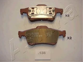 Ashika 51-01-138 Brake Pad Set, disc brake 5101138: Buy near me at 2407.PL in Poland at an Affordable price!
