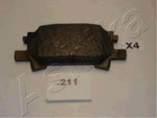 Ashika 51-02-211 Brake Pad Set, disc brake 5102211: Buy near me in Poland at 2407.PL - Good price!