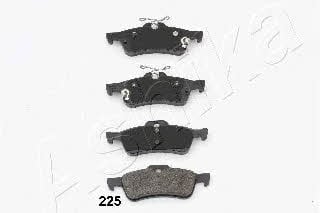 Ashika 51-02-225 Brake Pad Set, disc brake 5102225: Buy near me in Poland at 2407.PL - Good price!