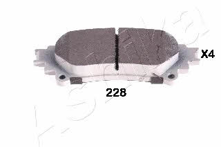 Ashika 51-02-228 Brake Pad Set, disc brake 5102228: Buy near me in Poland at 2407.PL - Good price!