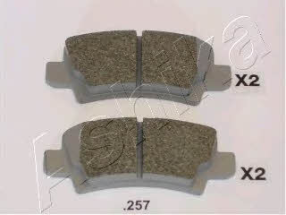 Ashika 51-02-257 Brake Pad Set, disc brake 5102257: Buy near me in Poland at 2407.PL - Good price!