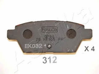 Ashika 51-03-312 Brake Pad Set, disc brake 5103312: Buy near me in Poland at 2407.PL - Good price!