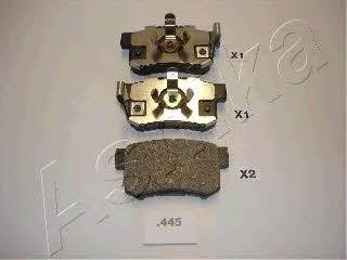 Ashika 51-04-445 Brake Pad Set, disc brake 5104445: Buy near me in Poland at 2407.PL - Good price!