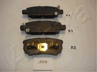 Ashika 51-05-508 Brake Pad Set, disc brake 5105508: Buy near me in Poland at 2407.PL - Good price!