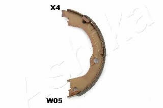 Ashika 55-0W-W05 Parking brake shoes 550WW05: Buy near me at 2407.PL in Poland at an Affordable price!