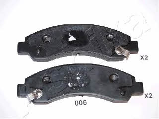 Ashika 50-00-006 Brake Pad Set, disc brake 5000006: Buy near me in Poland at 2407.PL - Good price!