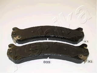 Ashika 50-00-009 Brake Pad Set, disc brake 5000009: Buy near me in Poland at 2407.PL - Good price!