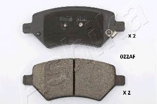 Ashika 50-00-022 Brake Pad Set, disc brake 5000022: Buy near me in Poland at 2407.PL - Good price!