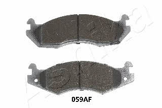 Ashika 50-00-059 Brake Pad Set, disc brake 5000059: Buy near me in Poland at 2407.PL - Good price!