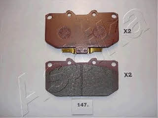 Ashika 50-01-147 Brake Pad Set, disc brake 5001147: Buy near me in Poland at 2407.PL - Good price!
