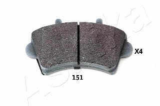 Ashika 50-01-151 Brake Pad Set, disc brake 5001151: Buy near me in Poland at 2407.PL - Good price!