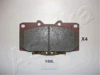Ashika 50-01-188 Brake Pad Set, disc brake 5001188: Buy near me in Poland at 2407.PL - Good price!