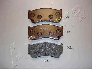 Ashika 50-01-191 Brake Pad Set, disc brake 5001191: Buy near me in Poland at 2407.PL - Good price!