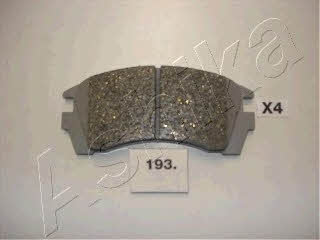 Ashika 50-01-193 Brake Pad Set, disc brake 5001193: Buy near me in Poland at 2407.PL - Good price!